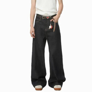 Y2K Dark Jeans Men's Straight