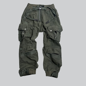 Y2K Denim Cyberpunk Pants