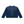 Back view of the navy long sleeve tee, plain panel with the faded gradient running down the sleeves