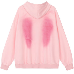 Y2K Embroidered Butterfly Hoodie