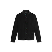 Chaqueta bordada informal estilo Y2K