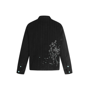 Y2K Embroidery Jacket Casual