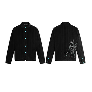 Y2K Embroidery Jacket Casual