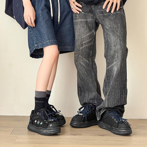 Y2K Embroidery Sneakers Shoes