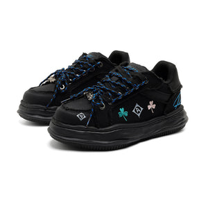 Y2K Embroidery Sneakers Shoes