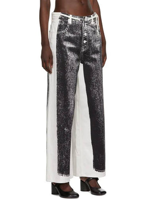Y2K Fashion Women Jeans Printed