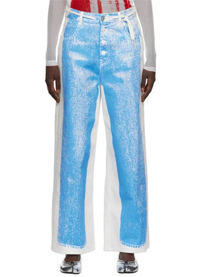 Y2K Fashion Women Jeans Printed