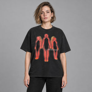 Y2K Flame Shirt – worn by a woman