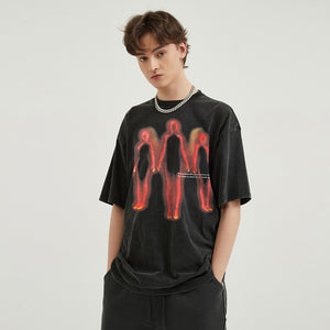 Y2K Flame Shirt