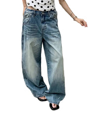 Y2K Floor-grazing Jeans Women