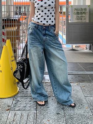 Y2K Floor-grazing Jeans Women