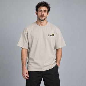 Y2K Floral T-Shirt Oversize – worn by a man