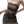 Y2K Goth Dress - product view on white background