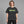 Y2K Gothic T Shirt Black – worn by a woman