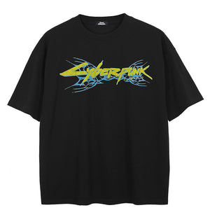 Y2K Gothic T Shirt Black