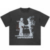 Y2K Graphic Shirt Black
