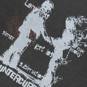 Y2K Graphic Shirt Black