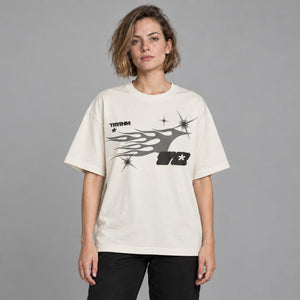 Y2K Graphic Shirt – worn by a woman