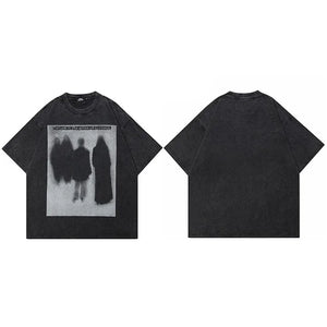 Y2K Graphic T Shirt Black