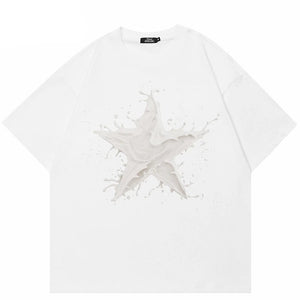 Y2K Graphic Tee Casual White