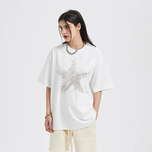 Y2K Graphic Tee Casual White