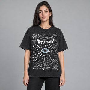 Y2K Graphic Tee – worn by a woman