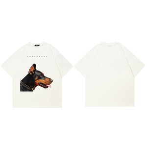 Y2K Graphic Tees Casual White