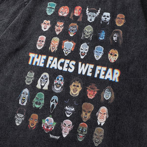 Y2K Graphic Tees Men Black