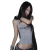 Y2k Gray Camis Tops