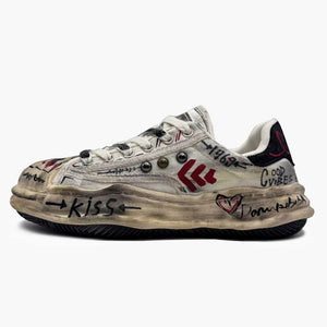 Y2K Hand-painted Sneakers Shoes
