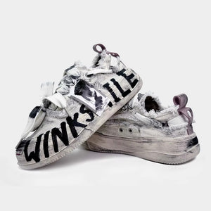 Y2K Hand-painted Sneakers Shoes