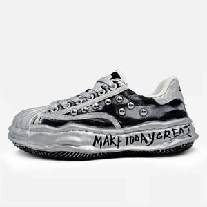Y2K Hand-painted Sneakers Shoes