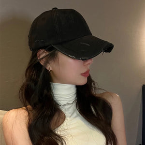 Y2K Hat Retro Broken Style