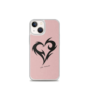 Y2K Heart Phone Case Pink