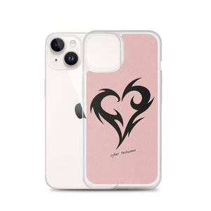 Y2K Heart Phone Case Pink