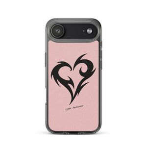 Y2K Heart Phone Case Pink