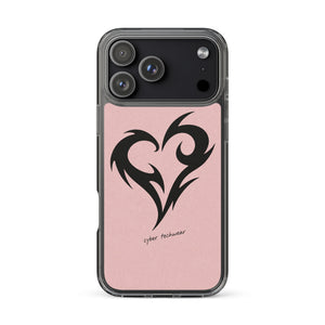 Y2K Heart Phone Case Pink