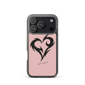 Y2K Heart Phone Case Pink