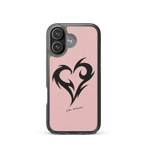 Y2K Heart Phone Case Pink