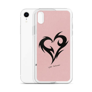 Y2K Heart Phone Case Pink