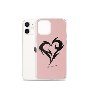 Y2K Heart Phone Case Pink