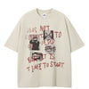 Y2K Hip Hop Vintage Tops Tees