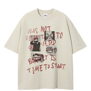 Y2K Hip Hop Vintage Tops Tees