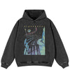 Y2K Hoodie Faded Black