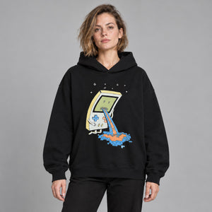 Y2K Hoodie – worn by a woman