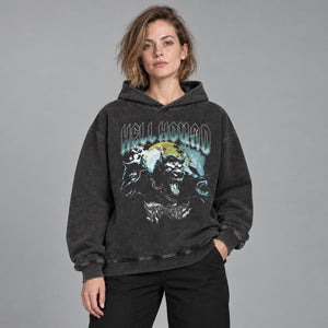 Y2K Hoodie Oversized Sweatshirt – worn by a woman