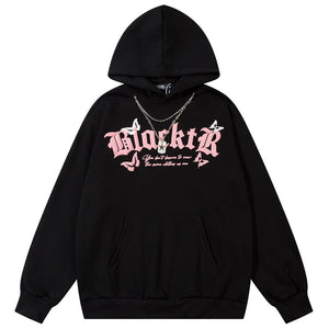 Y2k hoodie Retro Butterfly Graphic