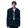 Y2K Jacket Casual Wollen
