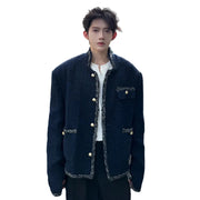 Y2K Jacket Casual Wollen