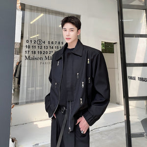 Y2K Jacket Lace Up Design